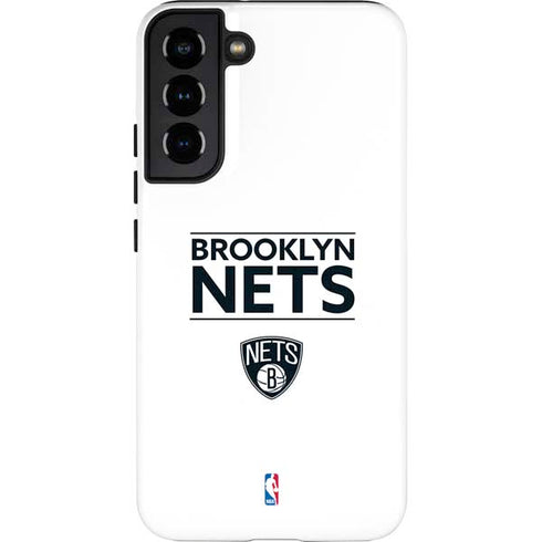 NBA Brooklyn Nets Standard - White Galaxy S22 Plus Pro Case