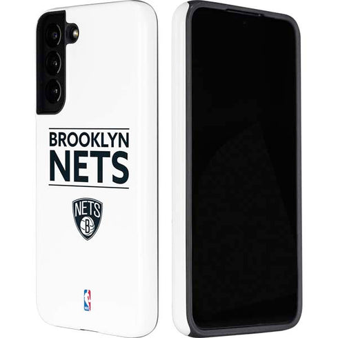NBA Brooklyn Nets Standard - White Galaxy S22 Plus Pro Case