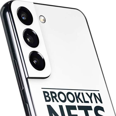 NBA Brooklyn Nets Standard - White Galaxy S22 Plus Skin