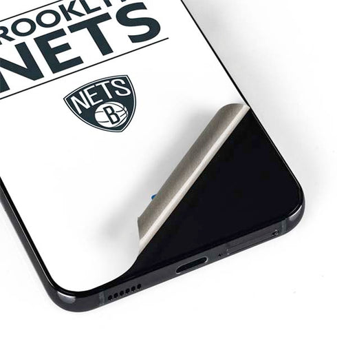 NBA Brooklyn Nets Standard - White Galaxy S22 Plus Skin
