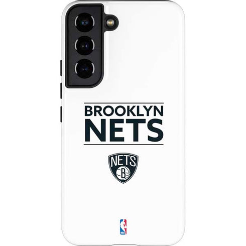 NBA Brooklyn Nets Standard - White Galaxy S22 Pro Case