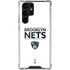 NBA Brooklyn Nets Standard - White Galaxy S22 Ultra Clear Case