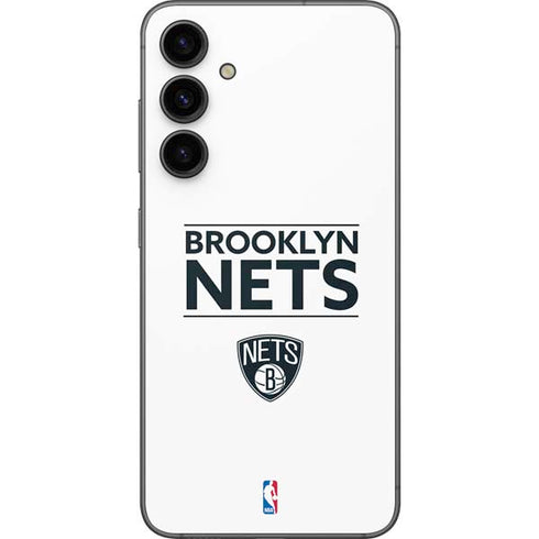 NBA Brooklyn Nets Standard - White Galaxy S23 FE Skin