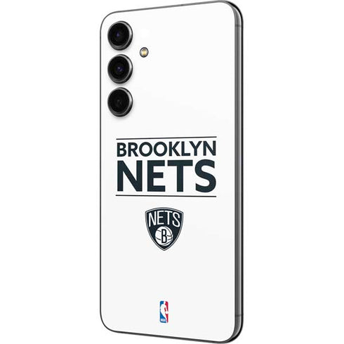 NBA Brooklyn Nets Standard - White Galaxy S23 FE Skin