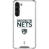 NBA Brooklyn Nets Standard - White Galaxy S23 Plus Clear Case