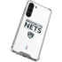 NBA Brooklyn Nets Standard - White Galaxy S23 Plus Clear Case