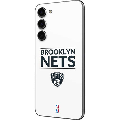 NBA Brooklyn Nets Standard - White Galaxy S23 Plus Skin