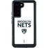 NBA Brooklyn Nets Standard - White Galaxy S23 Plus Waterproof Case