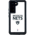NBA Brooklyn Nets Standard - White Galaxy S23 Waterproof Case