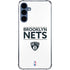 NBA Brooklyn Nets Standard - White Galaxy S24 Clear Case