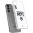 NBA Brooklyn Nets Standard - White Galaxy S24 Plus Clear Case