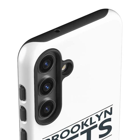 NBA Brooklyn Nets Standard - White Galaxy S24 Plus Impact Case