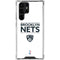 NBA Brooklyn Nets Standard - White Galaxy S24 Ultra Clear Case
