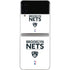 NBA Brooklyn Nets Standard - White Galaxy Z Flip3 5G Skin