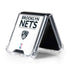 NBA Brooklyn Nets Standard - White Galaxy Z Flip5 5G Clear Case