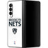 NBA Brooklyn Nets Standard - White Galaxy Z Fold3 5G Skin