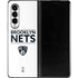 NBA Brooklyn Nets Standard - White Galaxy Z Fold3 5G Skin