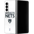 NBA Brooklyn Nets Standard - White Galaxy Z Fold4 5G Skin