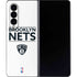 NBA Brooklyn Nets Standard - White Galaxy Z Fold4 5G Skin