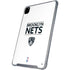 NBA Brooklyn Nets Standard - White iPad Pro 12.9in (2020) Clear Case