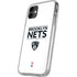 NBA Brooklyn Nets Standard - White iPhone 11 Clear Case