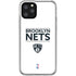 NBA Brooklyn Nets Standard - White iPhone 11 Pro Clear Case
