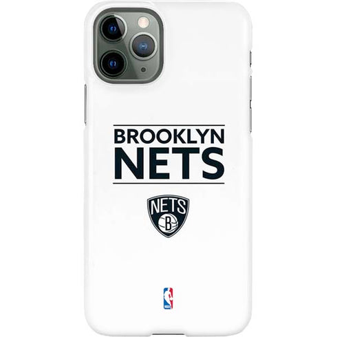 NBA Brooklyn Nets Standard - White iPhone 11 Pro Lite Case