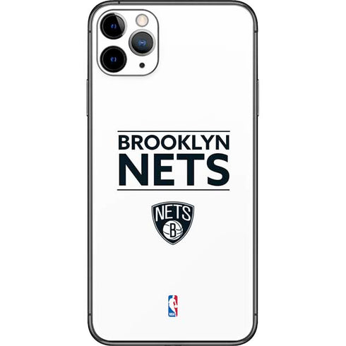 NBA Brooklyn Nets Standard - White iPhone 11 Pro Max Skin