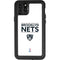 NBA Brooklyn Nets Standard - White iPhone 11 Pro Max Waterproof Case