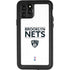NBA Brooklyn Nets Standard - White iPhone 11 Pro Waterproof Case