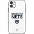 NBA Brooklyn Nets Standard - White iPhone 11 Skin