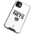 NBA Brooklyn Nets Standard - White iPhone 12 Mini Clear Case