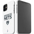 NBA Brooklyn Nets Standard - White iPhone 12 Mini Lite Case