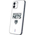 NBA Brooklyn Nets Standard - White iPhone 12 Mini Skin