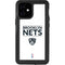 NBA Brooklyn Nets Standard - White iPhone 12 Mini Waterproof Case