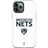 NBA Brooklyn Nets Standard - White iPhone 12 Pro Impact Case