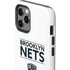 NBA Brooklyn Nets Standard - White iPhone 12 Pro Impact Case