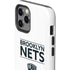 NBA Brooklyn Nets Standard - White iPhone 12 Pro Max Impact Case