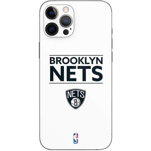 NBA Brooklyn Nets Standard - White iPhone 12 Pro Max Skin
