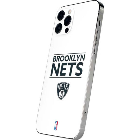NBA Brooklyn Nets Standard - White iPhone 12 Pro Max Skin