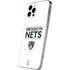 NBA Brooklyn Nets Standard - White iPhone 12 Pro Skin