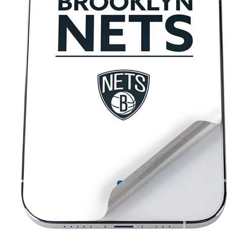 NBA Brooklyn Nets Standard - White iPhone 12 Pro Skin