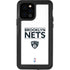 NBA Brooklyn Nets Standard - White iPhone 12 Pro Waterproof Case