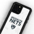 NBA Brooklyn Nets Standard - White iPhone 12 Pro Waterproof Case