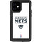 NBA Brooklyn Nets Standard - White iPhone 12 Waterproof Case