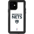 NBA Brooklyn Nets Standard - White iPhone 12 Waterproof Case