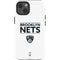 NBA Brooklyn Nets Standard - White iPhone 13 Impact Case