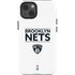 NBA Brooklyn Nets Standard - White iPhone 13 Impact Case
