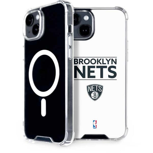NBA Brooklyn Nets Standard - White iPhone 13 MagSafe Case