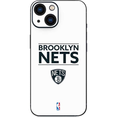 NBA Brooklyn Nets Standard - White iPhone 13 Mini Skin